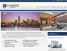 Tablet Screenshot of catapultrealestate.com